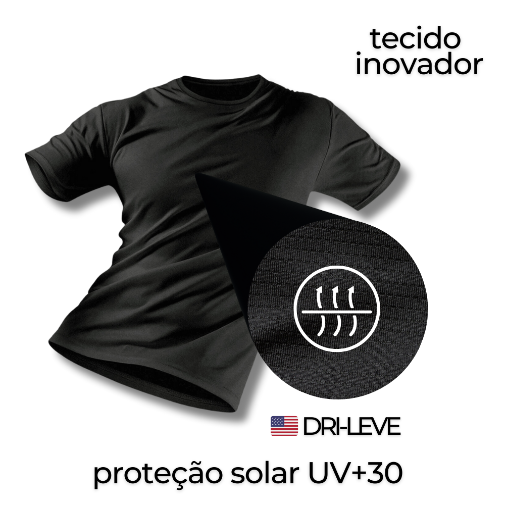 Kit 5 Camisetas Tecnológicas FitneSmart Masculinas - Presente Dia Dos Namorados