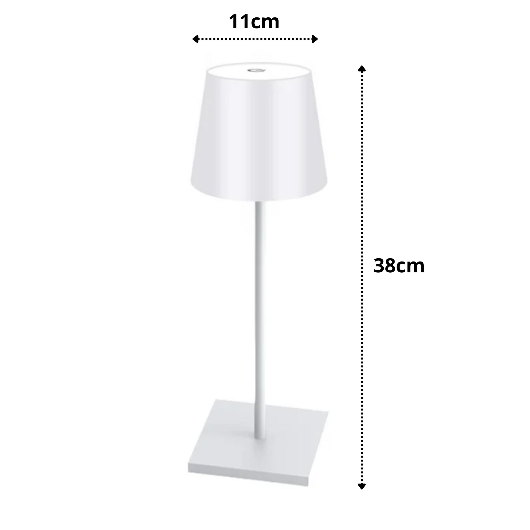 Luminária de Mesa Recarregável à prova de Água
