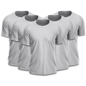 Kit 5 Camisetas Tecnológicas FitneSmart Masculinas - Presente Dia Dos Namorados