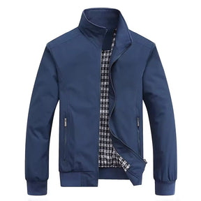 Jaqueta Masculina Henry Forrada e Bolso Interno [Compre 1 e leve 2] + Carteira e Relógio de Brinde dia dos Pais