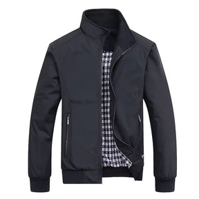 Jaqueta Masculina Henry Forrada e Bolso Interno [Compre 1 e leve 2] + Carteira e Relógio de Brinde dia dos Pais