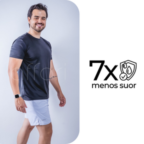 Kit 5 Camisetas Tecnológicas FitneSmart Masculinas - Presente Dia Dos Namorados