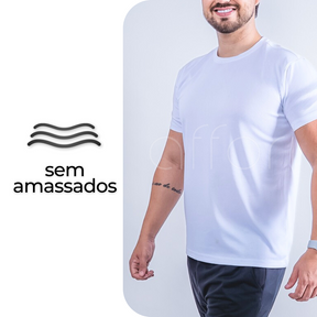 Kit 5 Camisetas Tecnológicas FitneSmart Masculinas - Presente Dia Dos Namorados