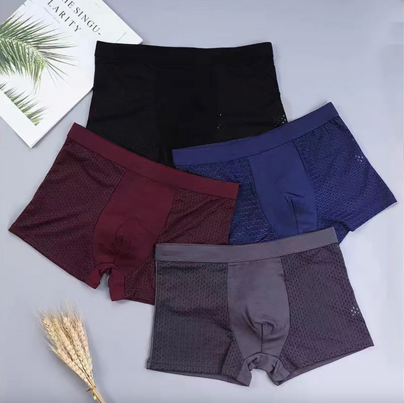 Cuecas de Fibra de Bambu Sky Hero [PAGUE 2 E LEVE 4]