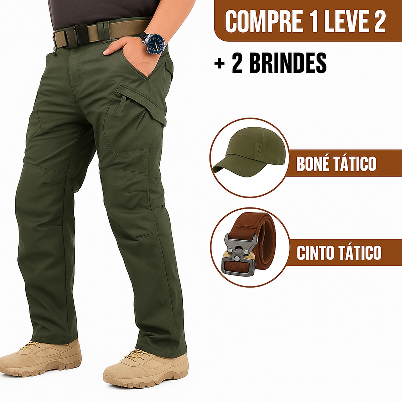 |COMPRE 1 LEVE 2| Calça Tática Steel + |Brindes Exclusivos|