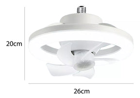 Luminária LED e Ventilador de Teto com Controle FanMaster Premium