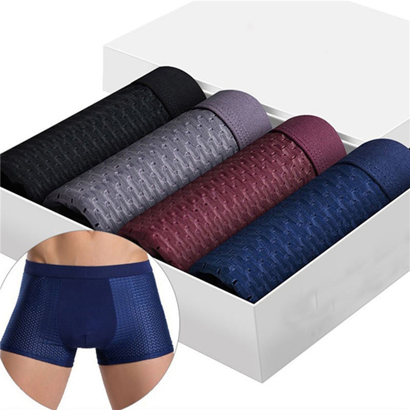 Cuecas de Fibra de Bambu Sky Hero [PAGUE 2 E LEVE 4]