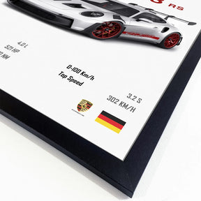 Moletom Porsche 911 GT3 + Brinde:Quadro Porsche 34 x 44