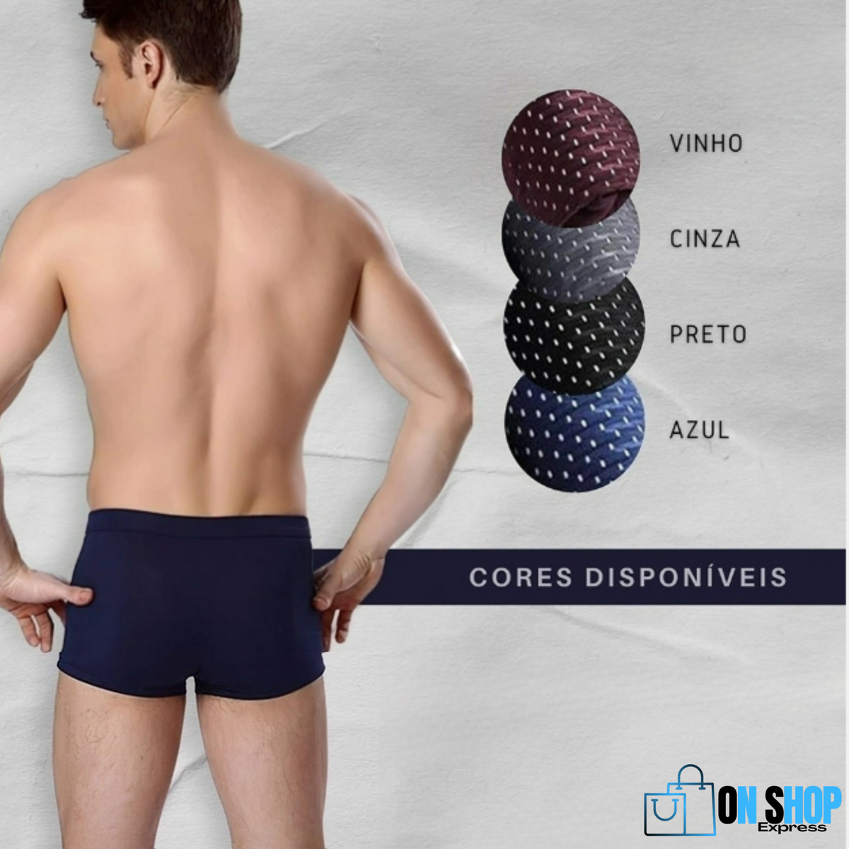 Cuecas de Fibra de Bambu Sky Hero [PAGUE 2 E LEVE 4]