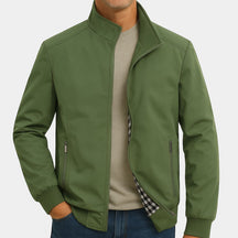 Jaqueta Masculina Henry Forrada e Bolso Interno [Compre 1 e leve 2] + Carteira e Relógio de Brinde dia dos Pais