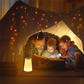 Luminária de Mesa LumiFlex™ - Iluminação RGB em 13 Cores