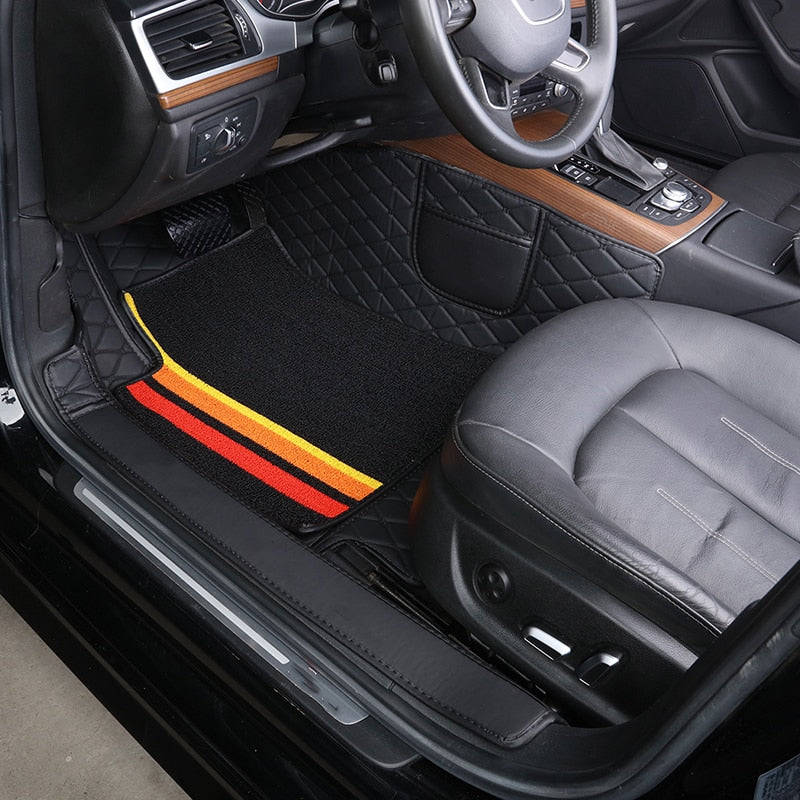 Kit 4 Tapetes e 4 Forros Automotivos Personalizado com logo - Acompanha Capa de Volante Brinde Dia dos Pais