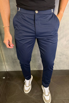 |COMPRE 1 LEVE 3| Calça Alfaiataria Mônaco com Ajuste + Carteira Brinde dia dos Pais