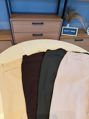 Calça Granitto Textured Khaki
