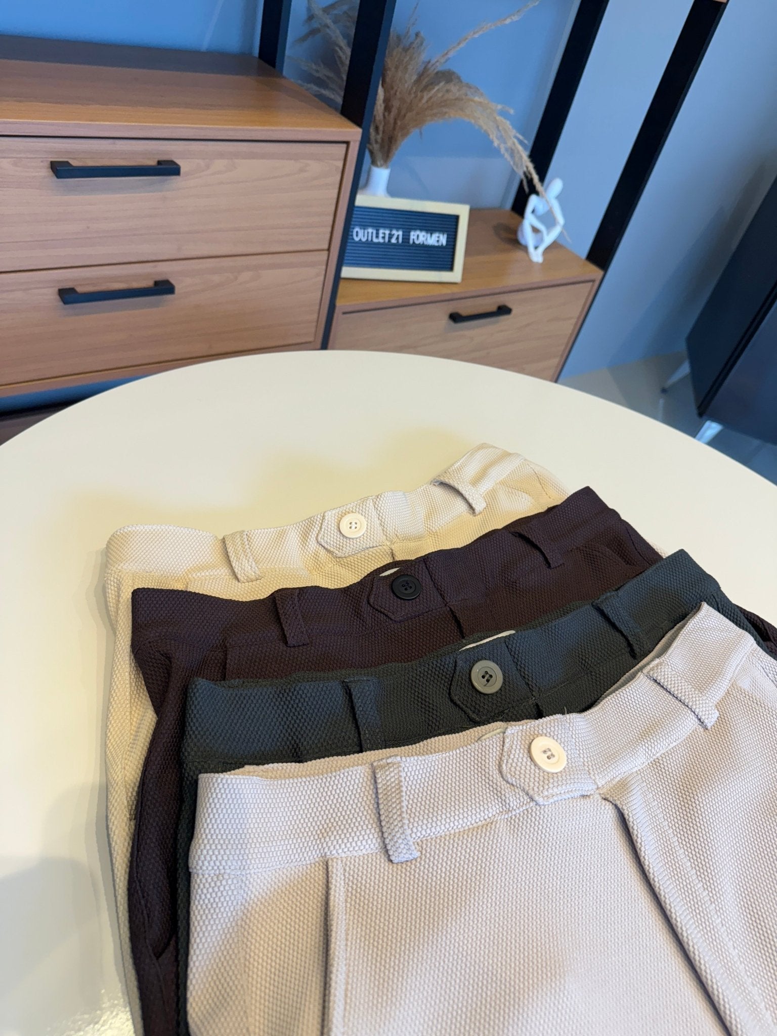 Calça Granitto Textured Khaki