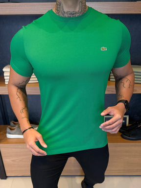 Camiseta Lacoste Pima Cotton Verde