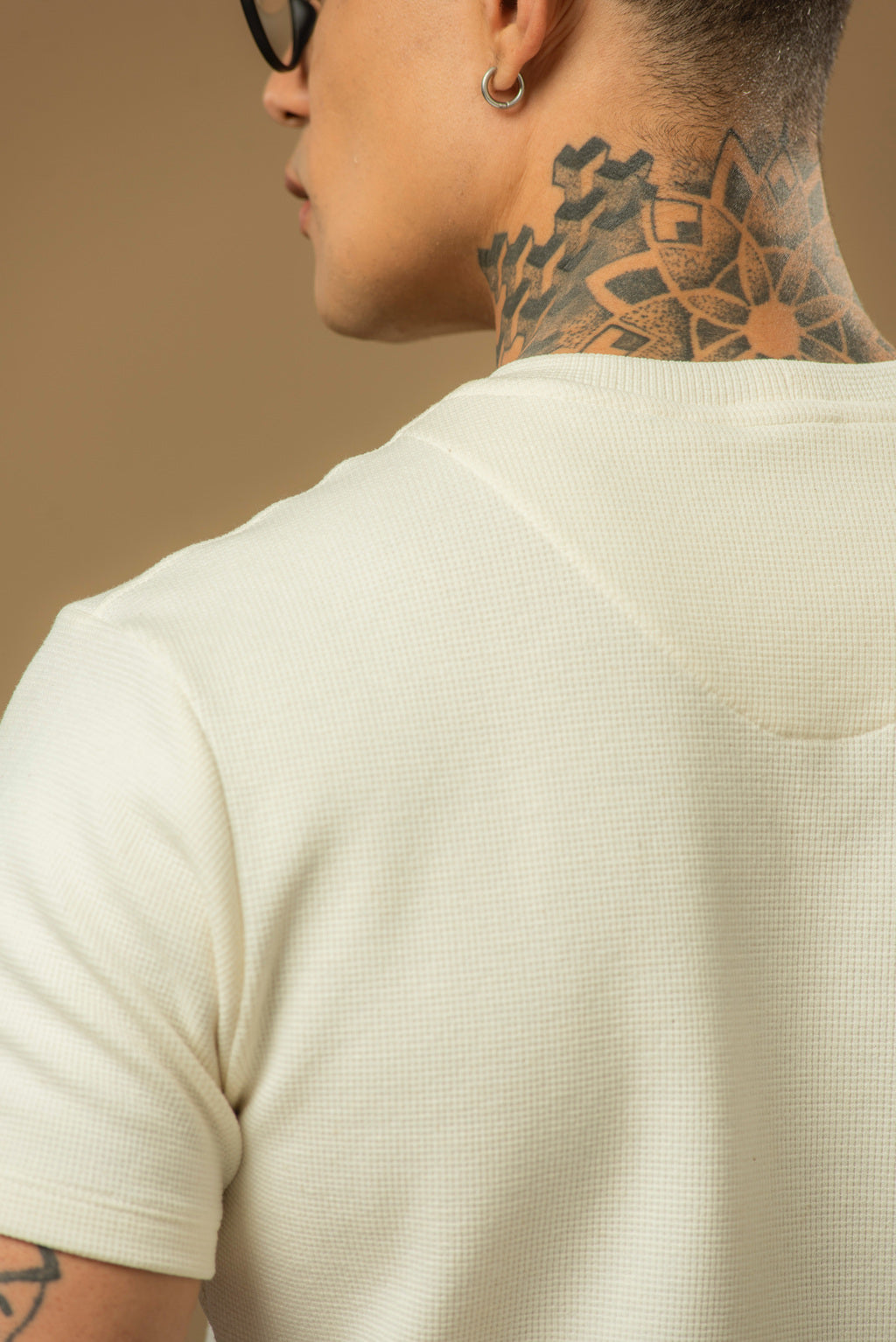 Kit com 5 Camisetas Texturizadas Malha Waffle Milano Avenna - Não amassa, não desbota e 0 transparência