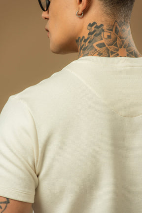Kit com 5 Camisetas Texturizadas Malha Waffle Milano Avenna - Não amassa, não desbota e 0 transparência