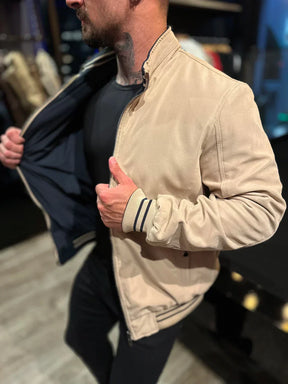 Jaqueta Premium Casual Reversível (Jaqueta 2 em 1) + Carteira Minimalista Brinde Exclusivo
