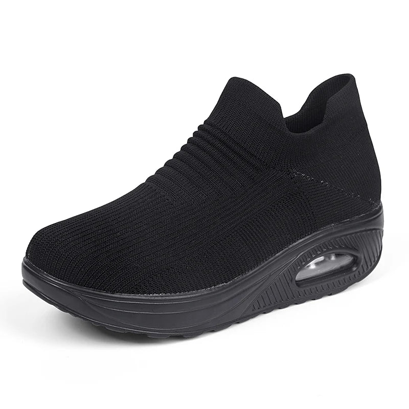 Tênis Feminino Macio e Anti-Impacto SoftZen™ - Estilo Meia