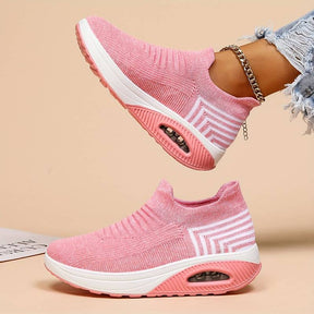 Tênis Feminino Macio e Anti-Impacto SoftZen™ - Estilo Meia