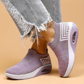 Tênis Feminino Macio e Anti-Impacto SoftZen™ - Estilo Meia