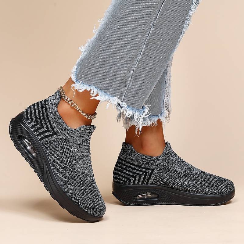 Tênis Feminino Macio e Anti-Impacto SoftZen™ - Estilo Meia